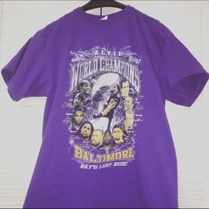 SOLD! Baltimore Ravens T-Shirt SUPER BOWL XLVII